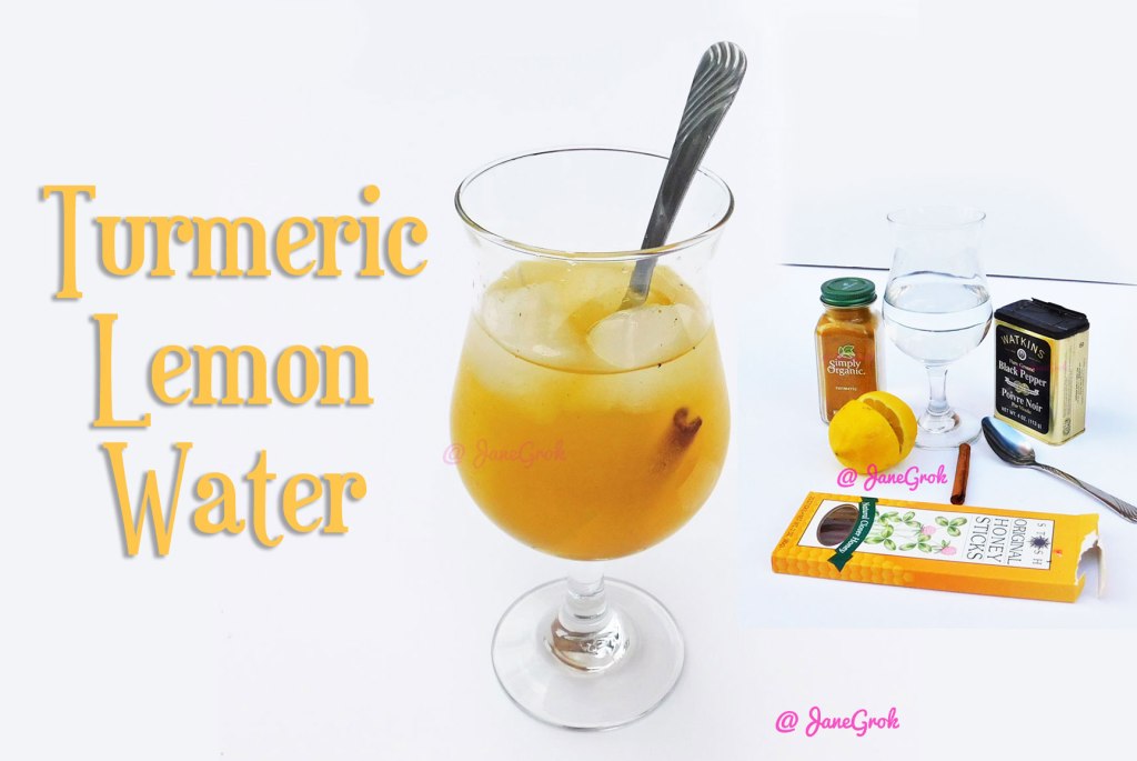 Turmeric Lemon Water  – so many benefits!